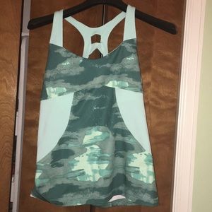 North Face tank top with lattice back